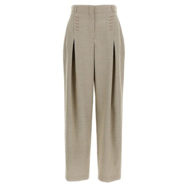 Micro check trousers Trousers|IT 44