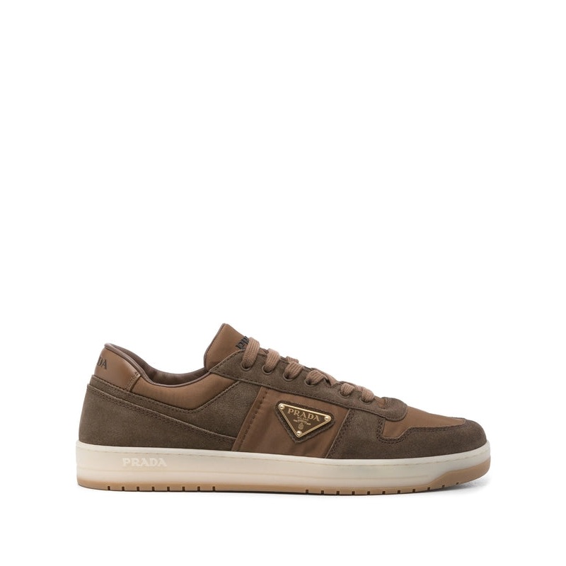 Triangle Logo Suede Sneakers|UK 10|UK 11|UK 12|UK 6|UK 6.5|UK 7|UK 7.5|UK 8