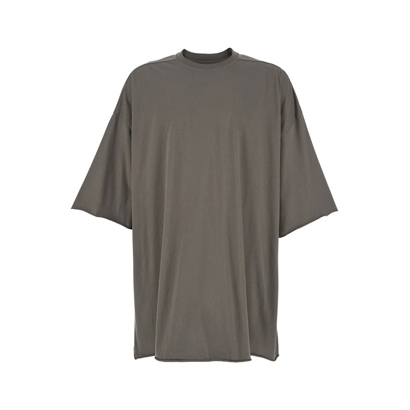 ‘Tommy T’ Grey Oversized T-Shirt in Cotton Man Half Sleeve