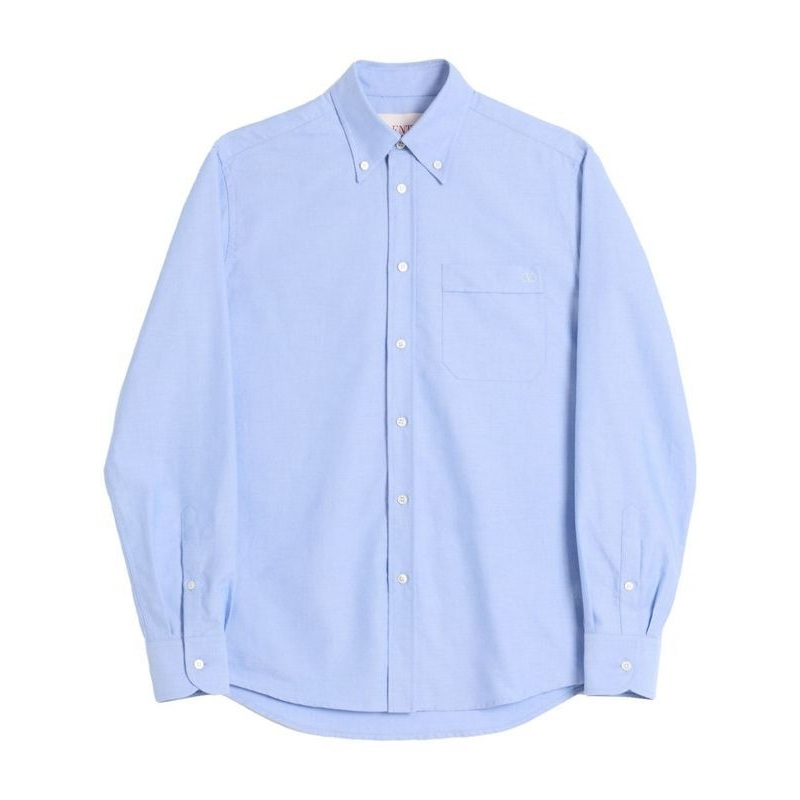Valentino Shirts Light Blue Shirts