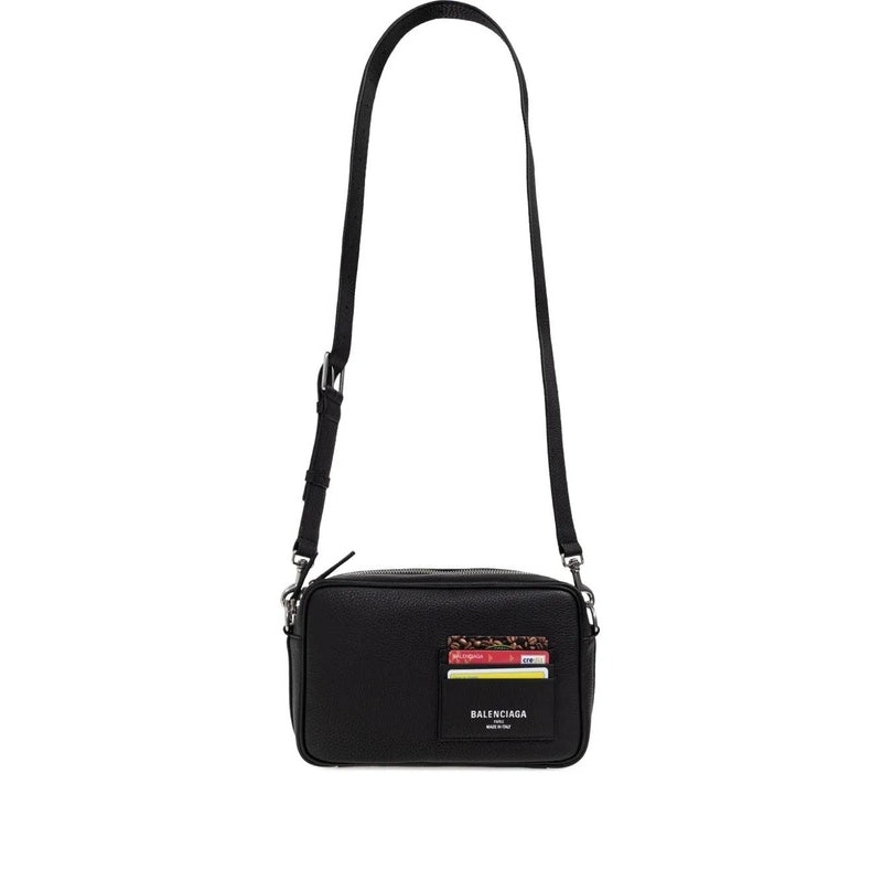 Credit Leather Crossbody Bag|OS