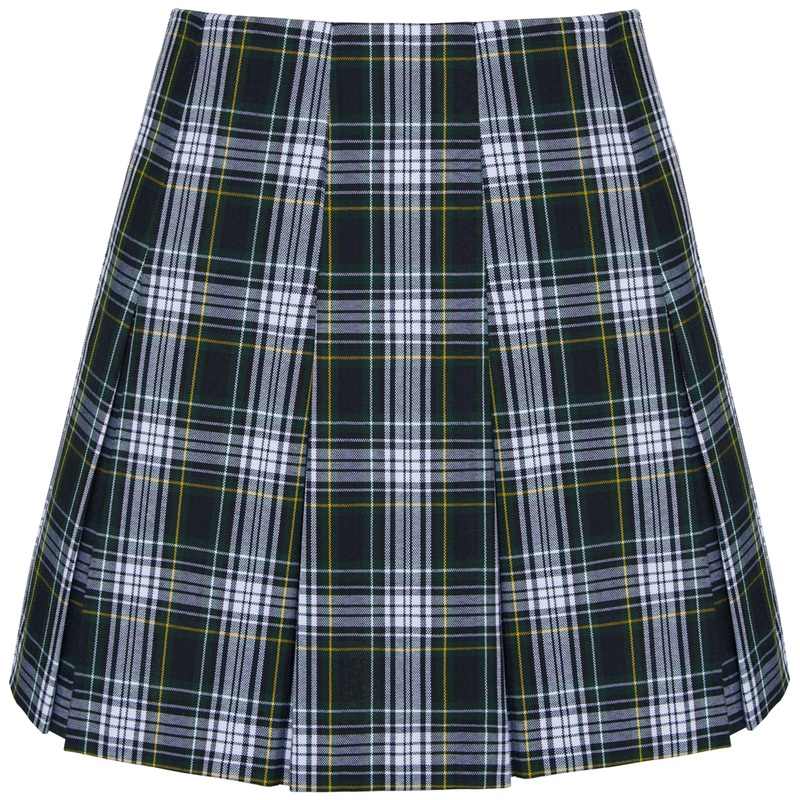 High Waist Box Pleat Skirt|215 – Campbell Plaid|Youth – G3 Girls  Size 3|Youth – G4 Girls  Size 4|Youth – G5 Girls  Size 5|Youth – G6 Girls  Size 6|Youth – G7 Girls  Size 7|Youth – G8 Girls  Size 8|Youth – G10 Girls  Size 10|Youth – G12 Girls  Size 12|You