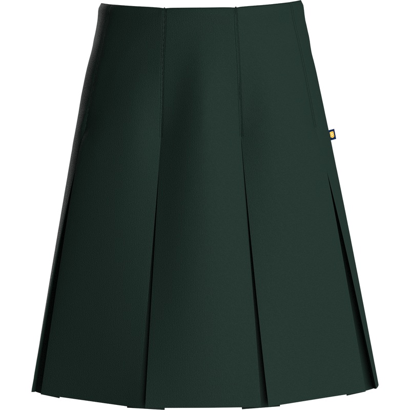 High Waist Box Pleat Skirt|229 – Juniper|Youth – G3 Girls  Size 3|Youth – G4 Girls  Size 4|Youth – G5 Girls  Size 5|Youth – G6 Girls  Size 6|Youth – G7 Girls  Size 7|Youth – G8 Girls  Size 8|Youth – G10 Girls  Size 10|Youth – G12 Girls  Size 12|Youth – G1