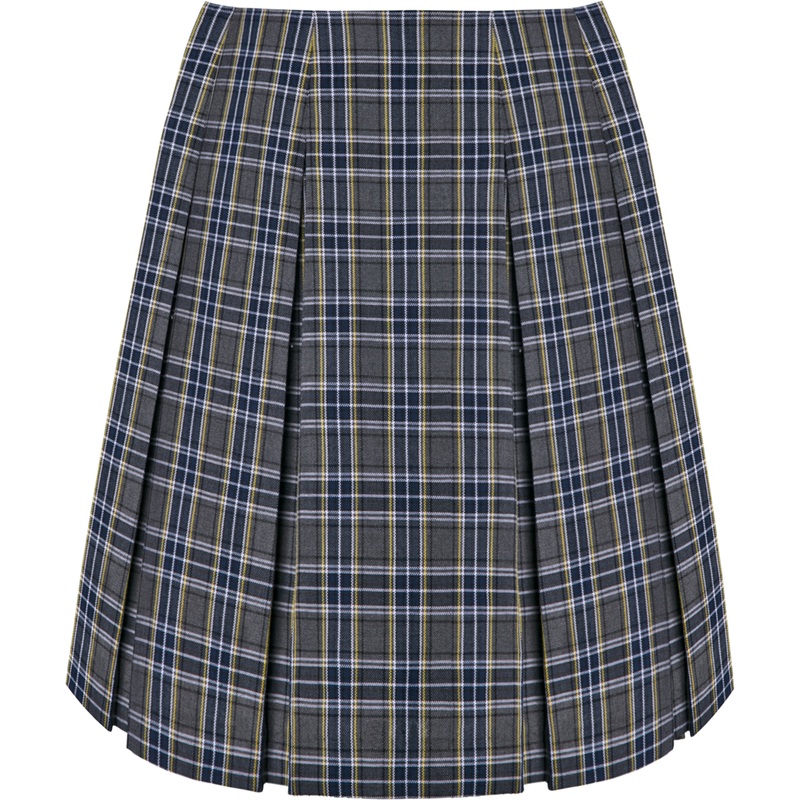High Waist Box Pleat Skirt|410 – LL Plaid|Youth – G3 Girls  Size 3|Youth – G4 Girls  Size 4|Youth – G5 Girls  Size 5|Youth – G6 Girls  Size 6|Youth – G7 Girls  Size 7|Youth – G8 Girls  Size 8|Youth – G10 Girls  Size 10|Youth – G12 Girls  Size 12|Youth – G