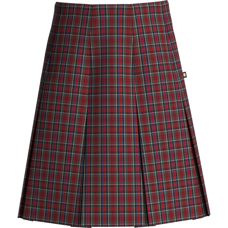 High Waist Box Pleat Skirt|709 – McGown Plaid|Youth – G3 Girls  Size 3|Youth – G4 Girls  Size 4|Youth – G5 Girls  Size 5|Youth – G6 Girls  Size 6|Youth – G7 Girls  Size 7|Youth – G8 Girls  Size 8|Youth – G10 Girls  Size 10|Youth – G12 Girls  Size 12|Youth
