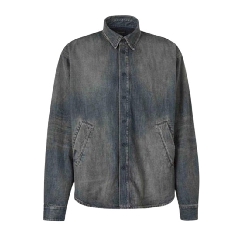 Washing Denim Over Shirt|S