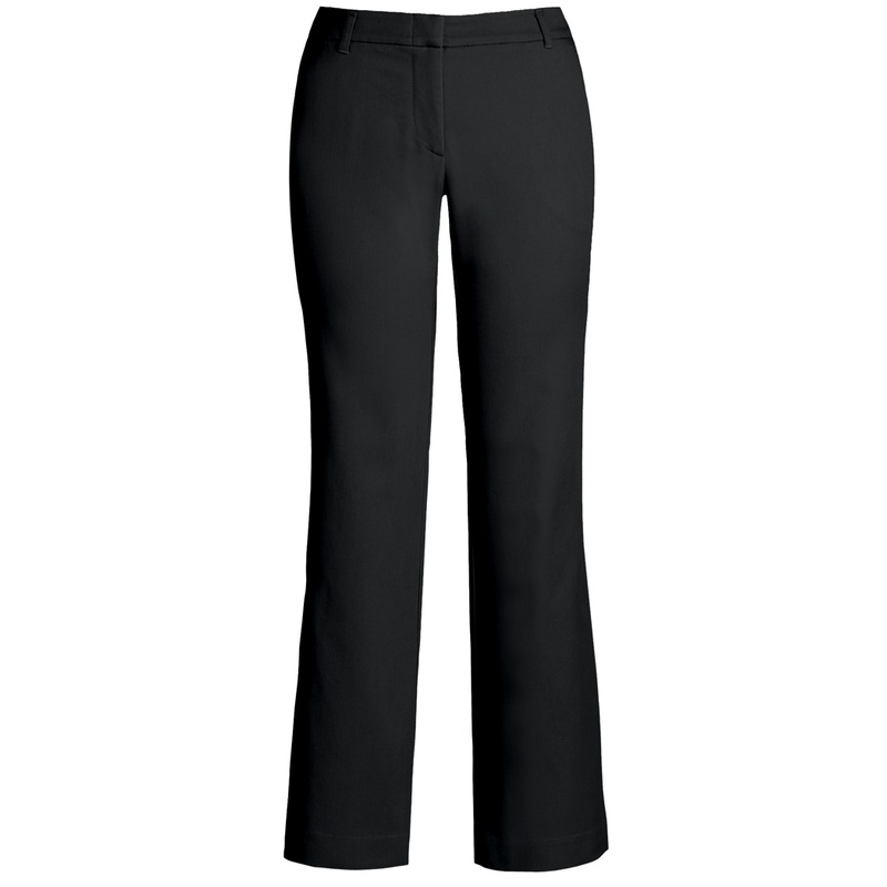Flat Front Stretch Twill Dress Pants