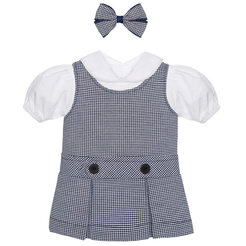 Jumper Dress Doll Outfit|075 – Navy and White