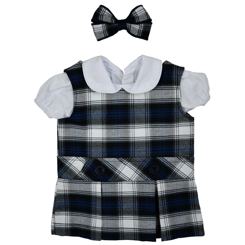 Jumper Dress Doll Outfit|150 – AA Plaid