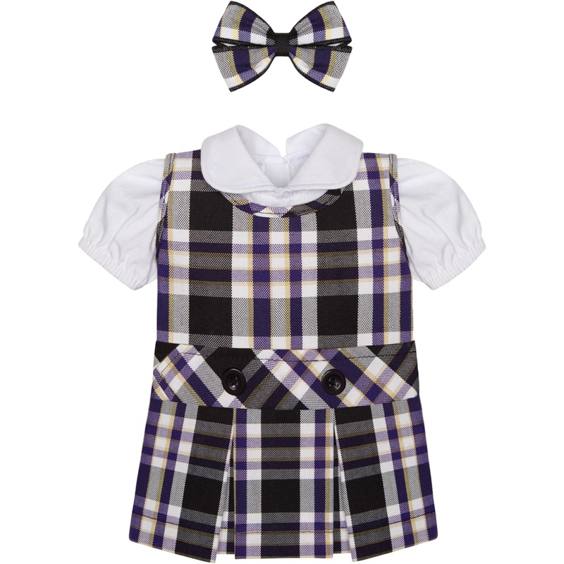 Jumper Dress Doll Outfit|163 – Arlington Plaid
