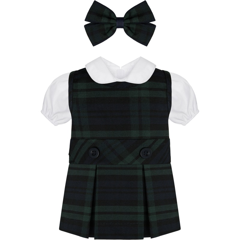 Jumper Dress Doll Outfit|185 – Blackwatch Plaid