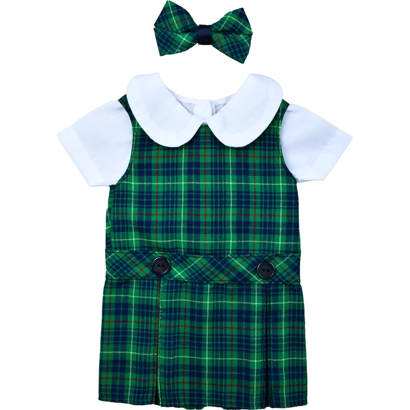 Jumper Dress Doll Outfit|205 – Burke Plaid