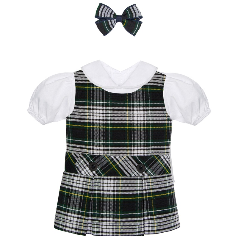 Jumper Dress Doll Outfit|215 – Campbell Plaid