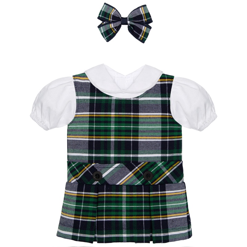 Jumper Dress Doll Outfit|225 – Christopher Plaid