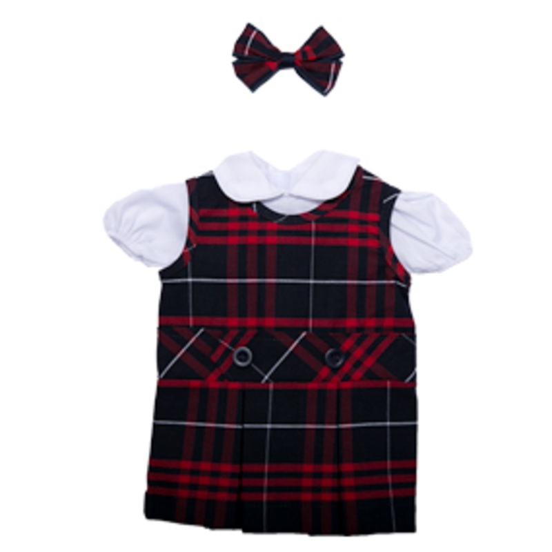 Jumper Dress Doll Outfit|310 – Hamilton Plaid