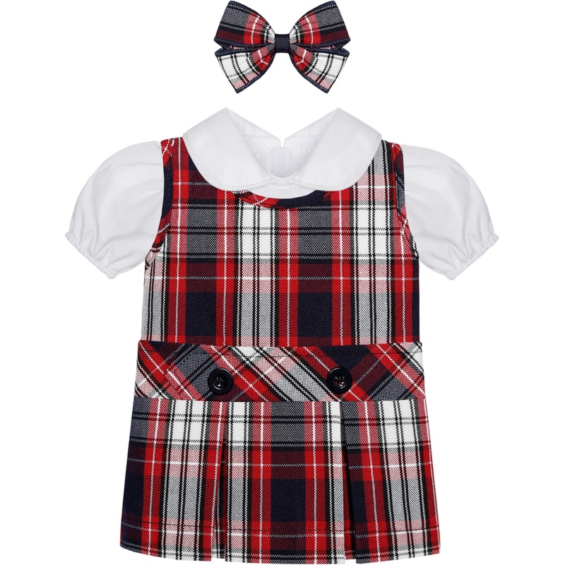 Jumper Dress Doll Outfit|405 – Liberty Plaid