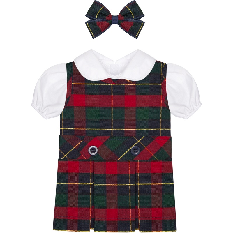 Jumper Dress Doll Outfit|465 – McClean Plaid