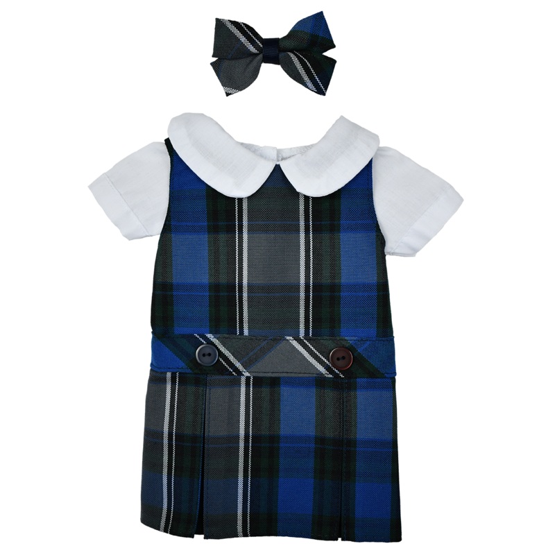 Jumper Dress Doll Outfit|535 – OO Plaid
