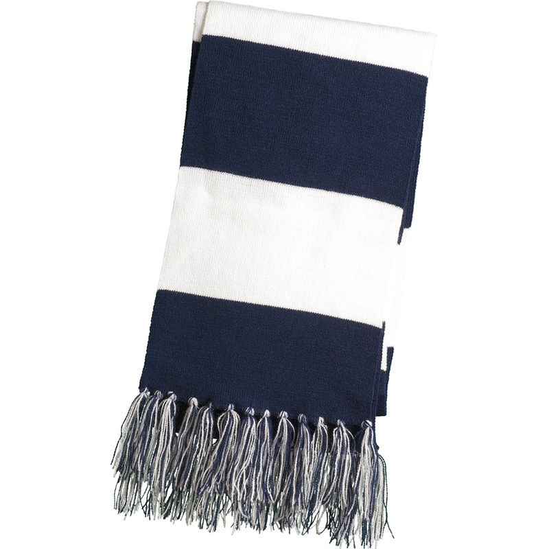 Team Scarf|075 – Navy and White