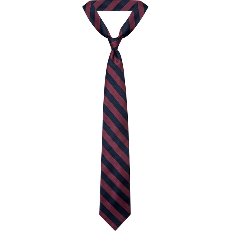 Traditional Necktie|074 – Navy-Burgundy|Size Range – 44|Size Range – 48|Size Range – 54|Size Range – 57