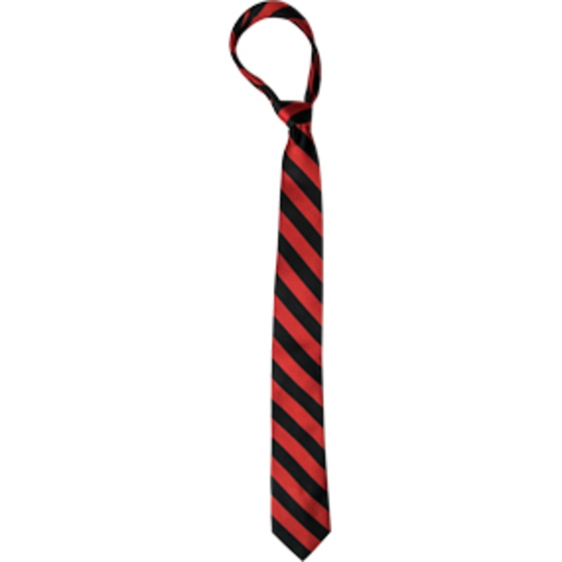 Traditional Necktie|098 – Red-Black|Size Range – 44|Size Range – 48|Size Range – 54|Size Range – 57