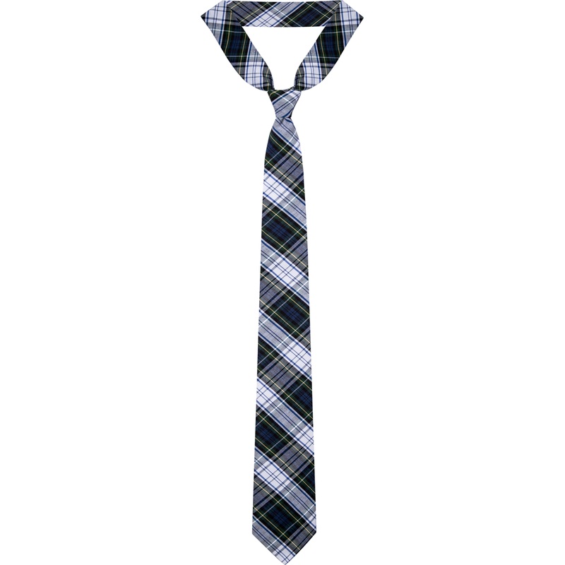 Traditional Necktie|182 – Belmont Plaid|Size Range – 44|Size Range – 48|Size Range – 54|Size Range – 57