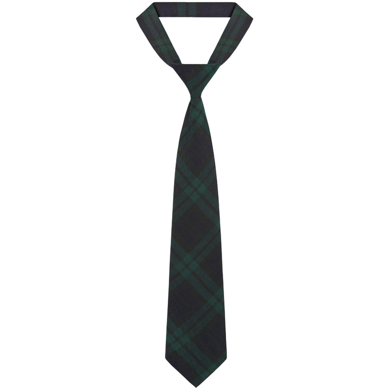 Traditional Necktie|185 – Blackwatch Plaid|Size Range – 44|Size Range – 48|Size Range – 54|Size Range – 57