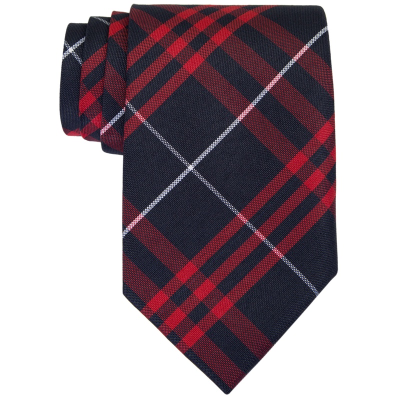 Traditional Necktie|310 – Hamilton Plaid|Size Range – 44|Size Range – 48|Size Range – 54|Size Range – 57