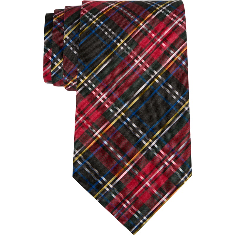 Traditional Necktie|420 – Macbeth Plaid|Size Range – 44|Size Range – 48|Size Range – 54|Size Range – 57|Size Range – 60