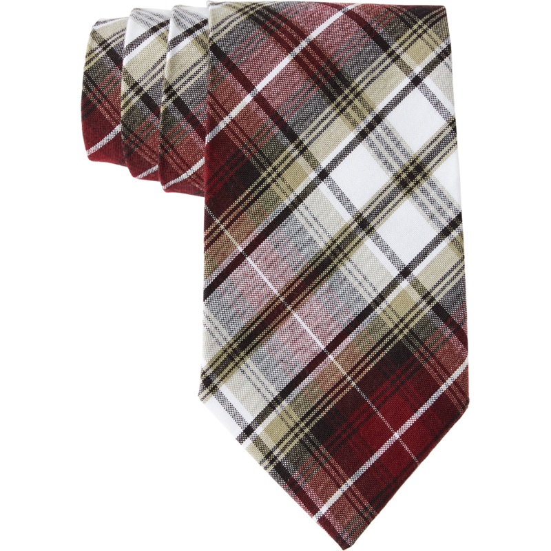 Traditional Necktie|440 – Manchester Plaid|Size Range – 44|Size Range – 48|Size Range – 54|Size Range – 57