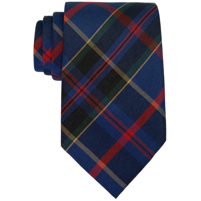 Traditional Necktie|720 – Wilson Plaid|Size Range – 44|Size Range – 48|Size Range – 54|Size Range – 57