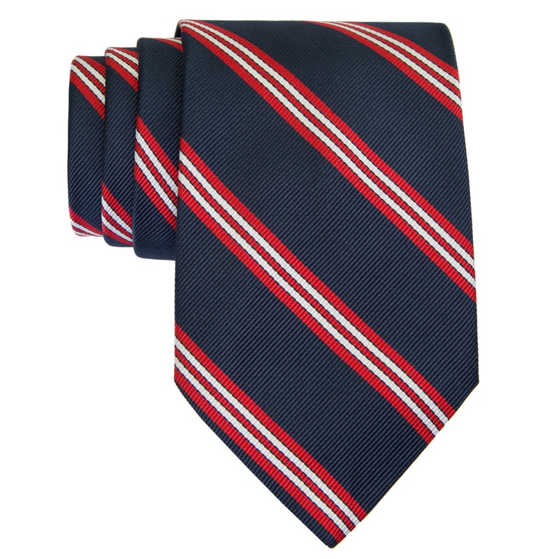 Traditional Necktie|780 – Brookshire Stripe|Size Range – 44|Size Range – 48|Size Range – 54|Size Range – 57