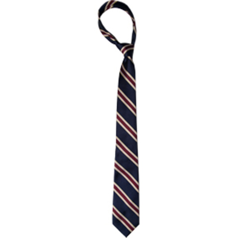 Traditional Necktie|823 – Navy-Gold-Wine|Size Range – 44|Size Range – 48|Size Range – 54|Size Range – 57