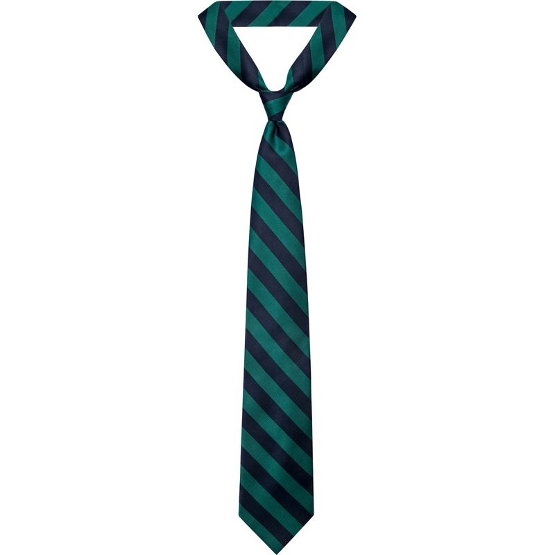 Traditional Necktie|831 – Dk Green-Navy|Size Range – 44|Size Range – 48|Size Range – 54|Size Range – 57