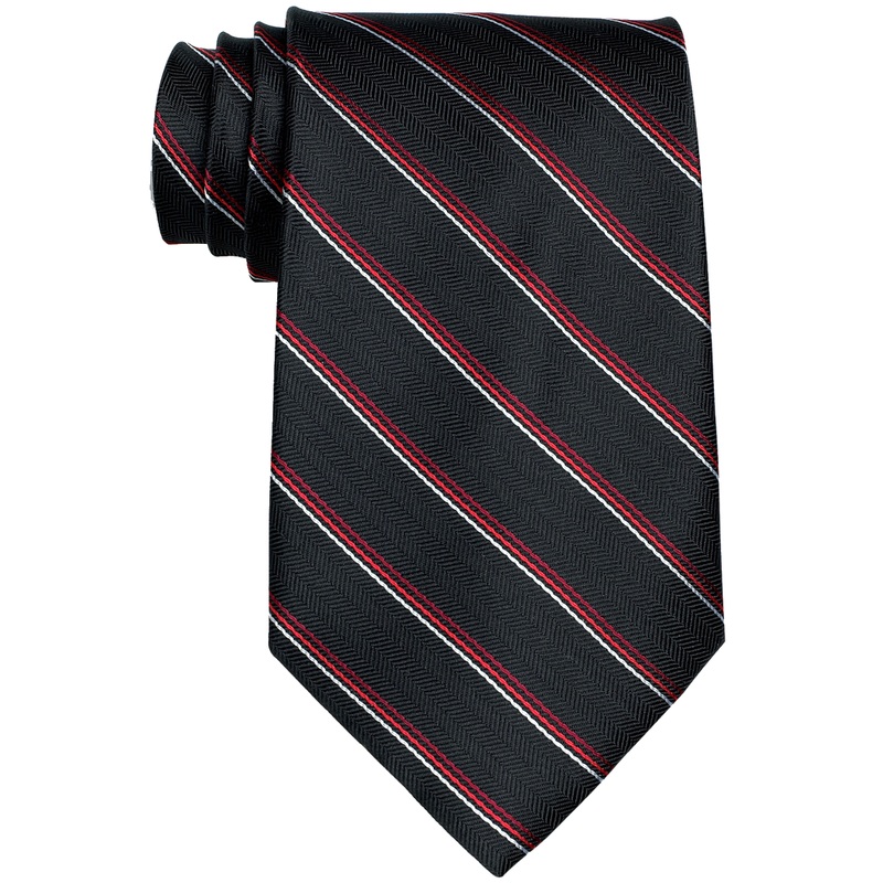 Traditional Necktie|846 – Overland Stripe|Size Range – 44|Size Range – 48|Size Range – 54|Size Range – 57