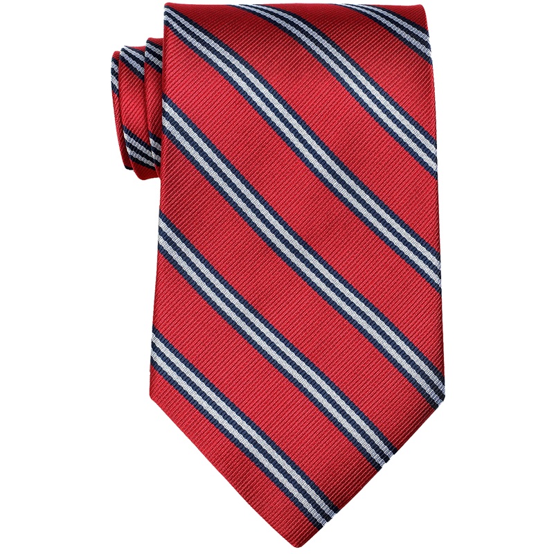 Traditional Necktie|847 – E Yorkshire Red|Size Range – 44|Size Range – 48|Size Range – 54|Size Range – 57