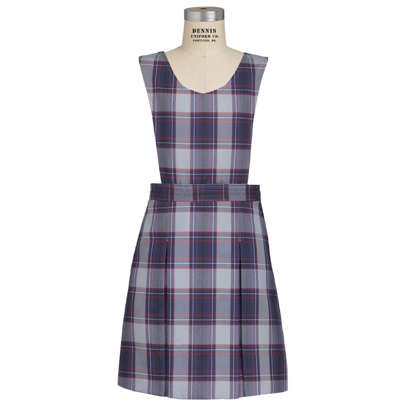 Bib Front Box Pleat Jumper|270 – Dunbar Plaid|Youth – G3 Girls  Size 3|Youth – G4 Girls  Size 4|Youth – G5 Girls  Size 5|Youth – G6 Girls  Size 6|Youth – G7 Girls  Size 7|Youth – G8 Girls  Size 8|Youth – G10 Girls  Size 10|Youth – G12 Girls  Size 12|Youth