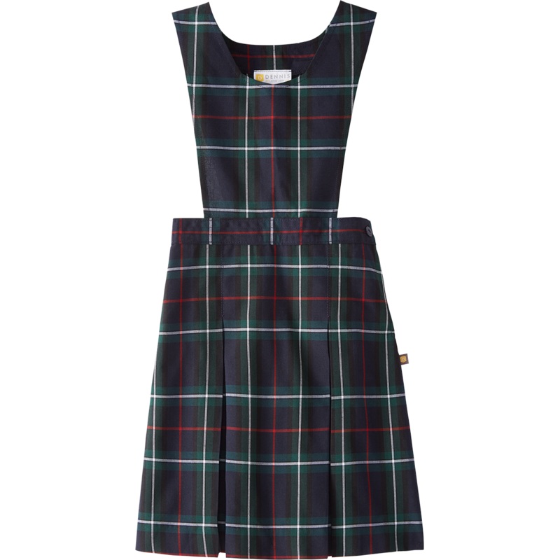 Bib Front Box Pleat Jumper|333 – Kemper Plaid|Youth – G3 Girls  Size 3|Youth – G4 Girls  Size 4|Youth – G5 Girls  Size 5|Youth – G6 Girls  Size 6|Youth – G7 Girls  Size 7|Youth – G8 Girls  Size 8|Youth – G10 Girls  Size 10|Youth – G12 Girls  Size 12|Youth