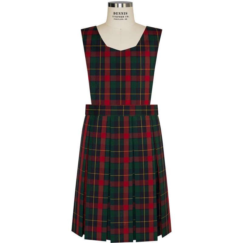 Bib Front Box Pleat Jumper|465 – McClean Plaid|Youth – G3 Girls  Size 3|Youth – G4 Girls  Size 4|Youth – G5 Girls  Size 5|Youth – G6 Girls  Size 6|Youth – G7 Girls  Size 7|Youth – G8 Girls  Size 8|Youth – G10 Girls  Size 10|Youth – G12 Girls  Size 12|Yout