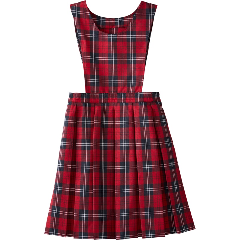 Bib Front Box Pleat Jumper|713 – Ward Plaid|Youth – G3 Girls  Size 3|Youth – G4 Girls  Size 4|Youth – G5 Girls  Size 5|Youth – G6 Girls  Size 6|Youth – G7 Girls  Size 7|Youth – G8 Girls  Size 8|Youth – G10 Girls  Size 10|Youth – G12 Girls  Size 12|Youth –