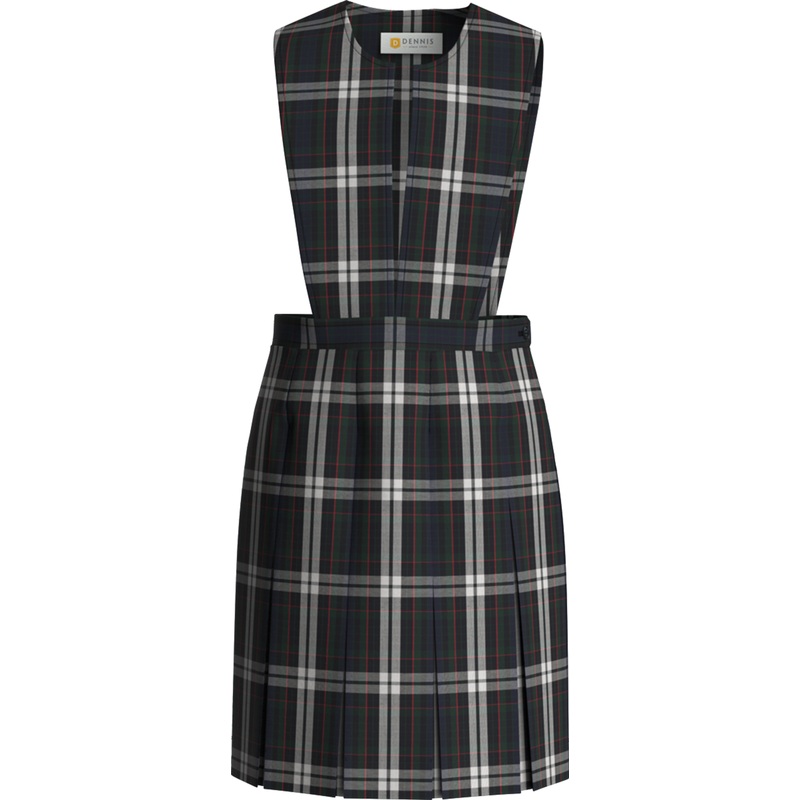 Scoop Neck Split Front Jumper|190 – Boyd Plaid|Toddler – G2 Girls  Size 2|Youth – G3 Girls  Size 3|Youth – G4 Girls  Size 4|Youth – G5 Girls  Size 5|Youth – G6 Girls  Size 6|Youth – G7 Girls  Size 7|Youth – G8 Girls  Size 8|Youth – G10 Girls  Size 10|Yout