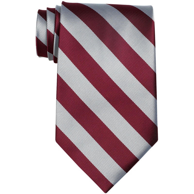 Traditional Necktie|919 – Maroon-Grey|Size Range – 57