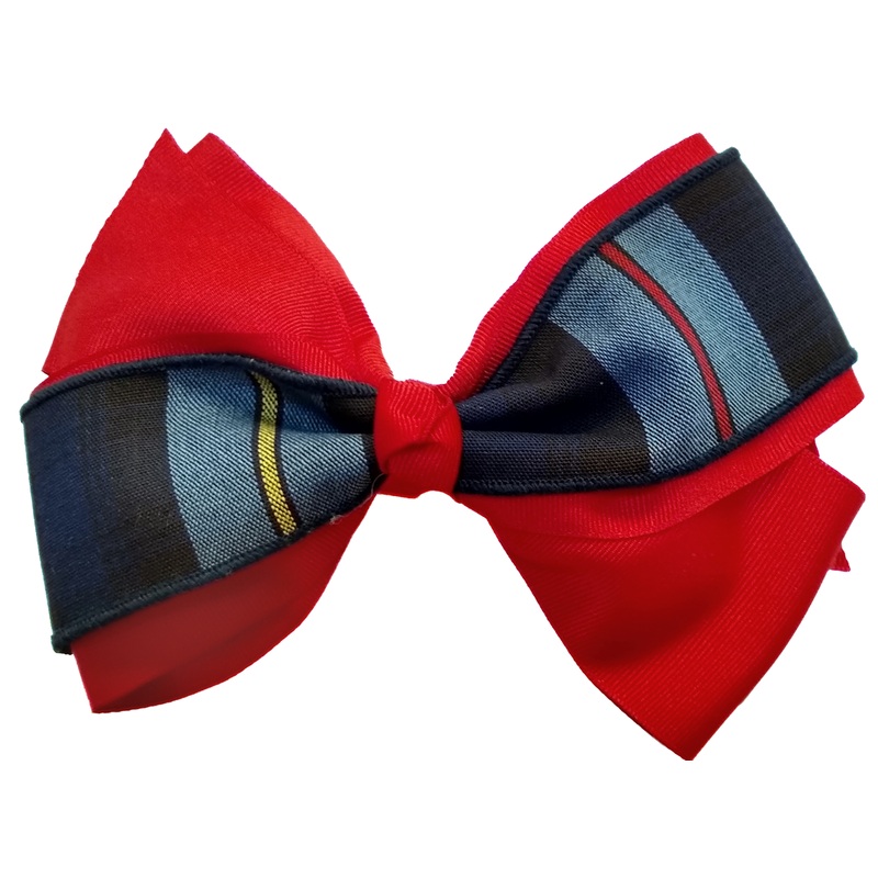 Accent Hair Bow|41R – 41-RED