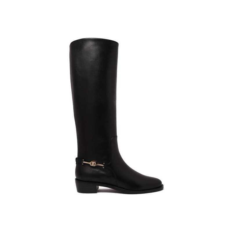 Ferragamo Black High Boots|US 5.5|US 6.5|US 7.5|US 8.5
