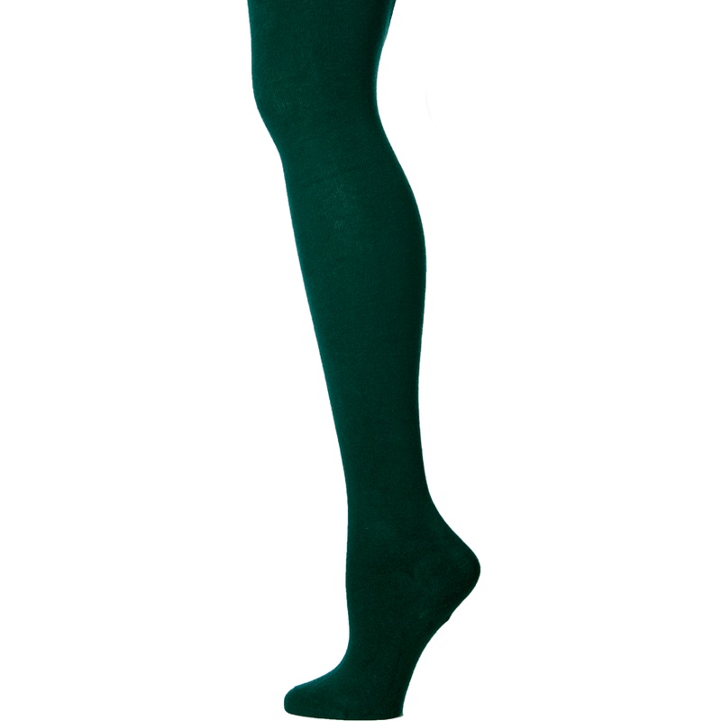 Opaque Knit Tights|036 – Hunter Green|Size Range – XS Extra Small|Size Range – S Small|Size Range – M Medium|Size Range – L Large|Size Range – XL Extra Large|Size Range – 2XL Two Extra Large|Adult Unisex – PET Petite|Adult Unisex – AVG Average|Adult Unise