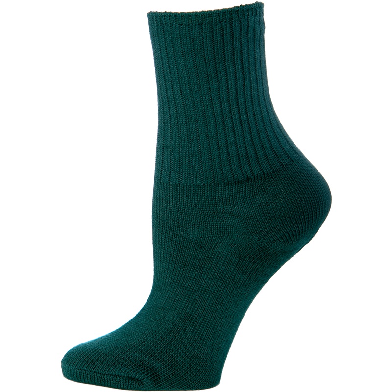 Ribbed Crew Socks – 3 Pack|036 – Hunter Green|Size Range – S Small|Size Range – M Medium|Size Range – L Large|Size Range – XL Extra Large