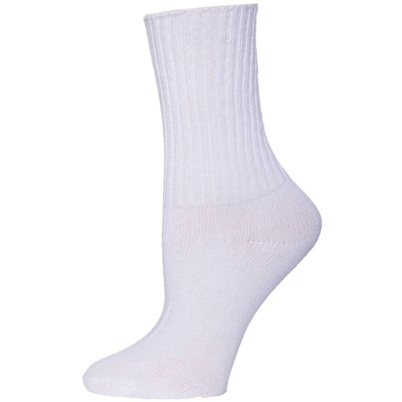 Ribbed Crew Socks – 3 Pack|119 – White|Size Range – S Small|Size Range – M Medium|Size Range – L Large|Size Range – XL Extra Large