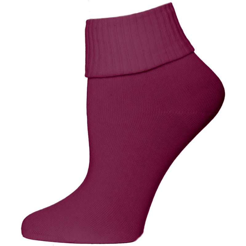 Triple Roll Socks – 3 Pack|128 – Burgundy|Size Range – S Small|Size Range – M Medium|Size Range – L Large|Size Range – XL Extra Large