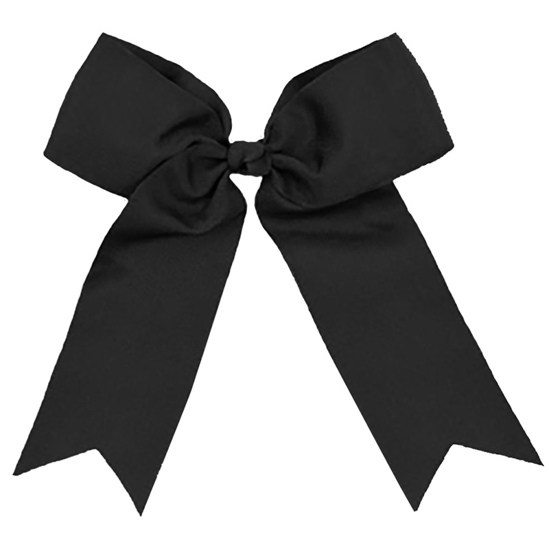 Classic Hair Bow|007 – Black