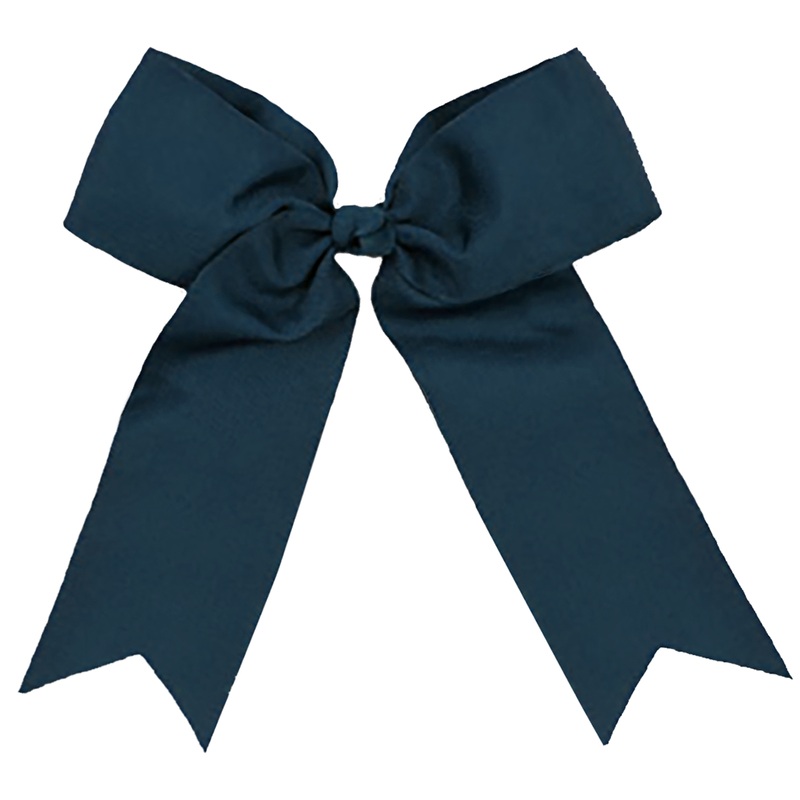 Classic Hair Bow|067 – Navy